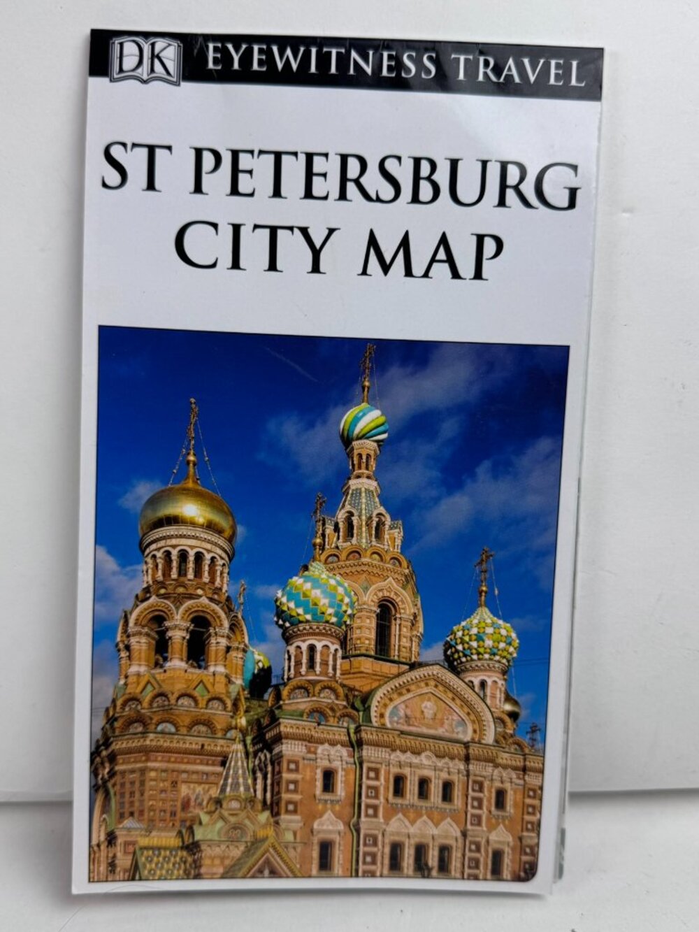 DK Eyewitness Travel St Petersburg City Map Russia Street Transit Fold Out